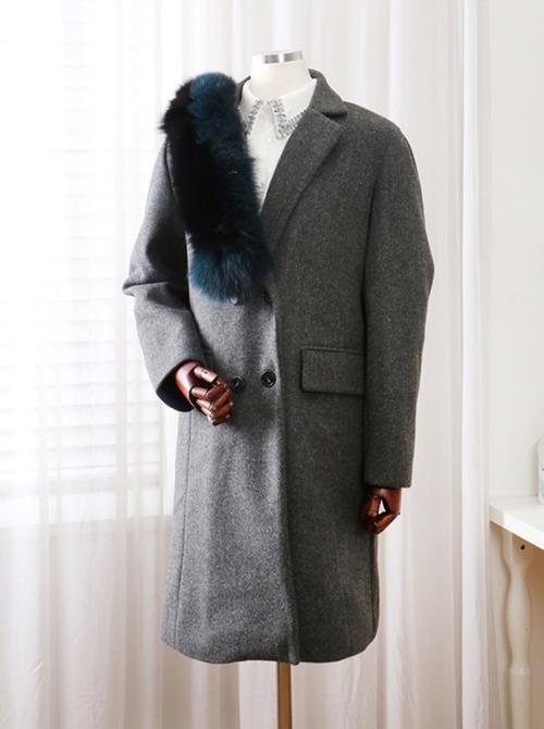 [세여자몰]겨울 여성 무지 코트